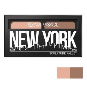 پالت کانتور و هایلایتر آرت ویساژ مدل new york کد ny 801